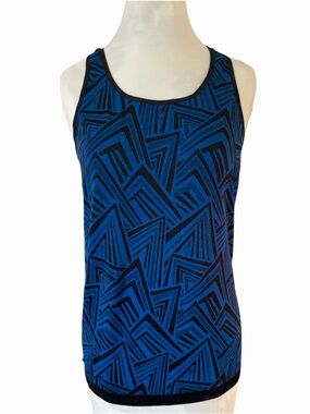 Fabletics Triangles Athletic Workout Top Women’s Size Large